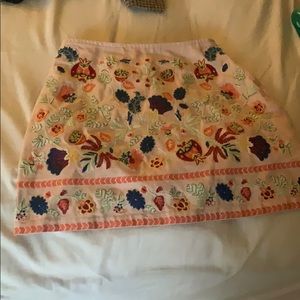 Cute embroidered skirt